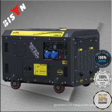 BISON CHINA TaiZhou 10kw Silent Suitcase 10hp Diesel 10kv Generator